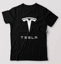 Load image into Gallery viewer, Tesla T-Shirt for Men-Black-Ektarfa.online
