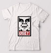 Load image into Gallery viewer, Obey T-Shirt for Men-White-Ektarfa.online
