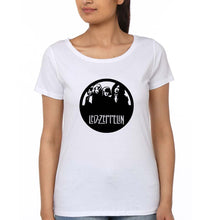 Load image into Gallery viewer, Led Zeppelin T-Shirt for Women-White-Ektarfa.online

