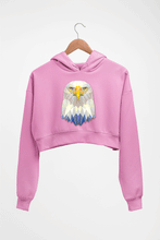 Load image into Gallery viewer, Eagle Crop HOODIE FOR WOMEN-Light Baby Pink-Ektarfa.online
