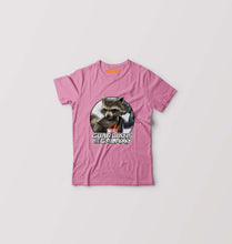 Load image into Gallery viewer, Rocket Raccoon Kids T-Shirt for Boy/Girl-Pink-Ektarfa.online
