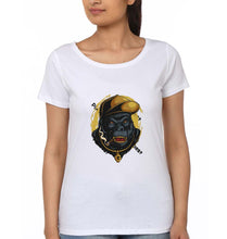 Load image into Gallery viewer, Hip Hop Gorilla T-Shirt for Women-White-Ektarfa.online
