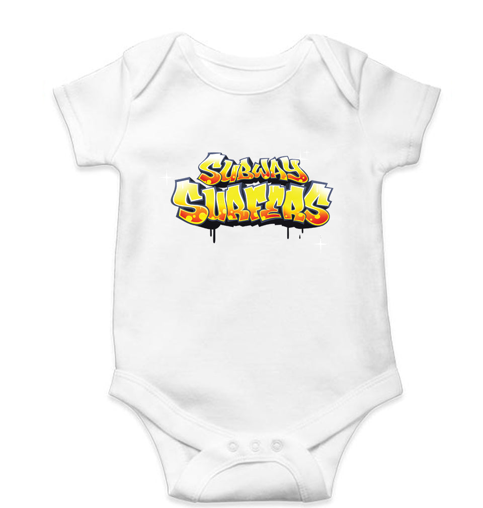 Subway Surfers Kids Romper For Baby Boy/Girl-White-Ektarfa.online