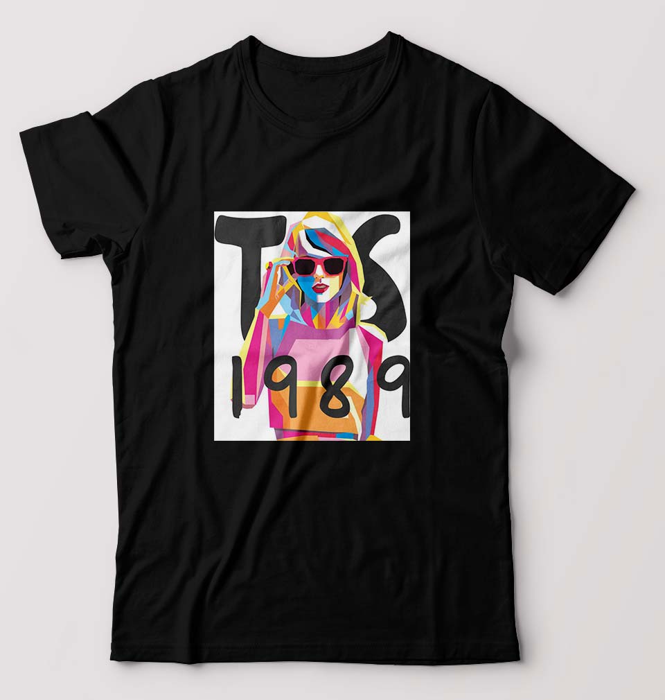 Taylor Swift T-Shirt for Men-Black-Ektarfa.online