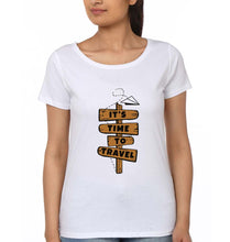 Load image into Gallery viewer, Travel T-Shirt for Women-White-Ektarfa.online
