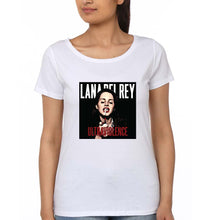 Load image into Gallery viewer, Lana Del Rey T-Shirt for Women-White-Ektarfa.online
