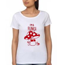 Load image into Gallery viewer, Mushroom T-Shirt for Women-White-Ektarfa.online
