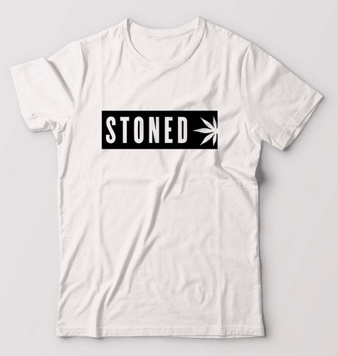 Stoned T-Shirt for Men-White-Ektarfa.online