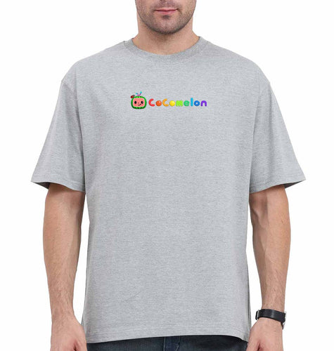 CoComelon Oversized T-Shirt for Men-Grey-Ektarfa.online