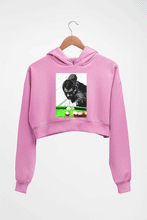 Load image into Gallery viewer, Ronnie O&#39;Sullivan Snooker Crop HOODIE FOR WOMEN-Light Baby Pink-Ektarfa.online
