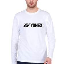 Load image into Gallery viewer, Yonex Full Sleeves T-Shirt for Men-White-Ektarfa.online
