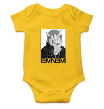 Load image into Gallery viewer, Eminem Kids Romper For Baby Boy/Girl-0-5 Months(18 Inches)-Yellow-Ektarfa.online
