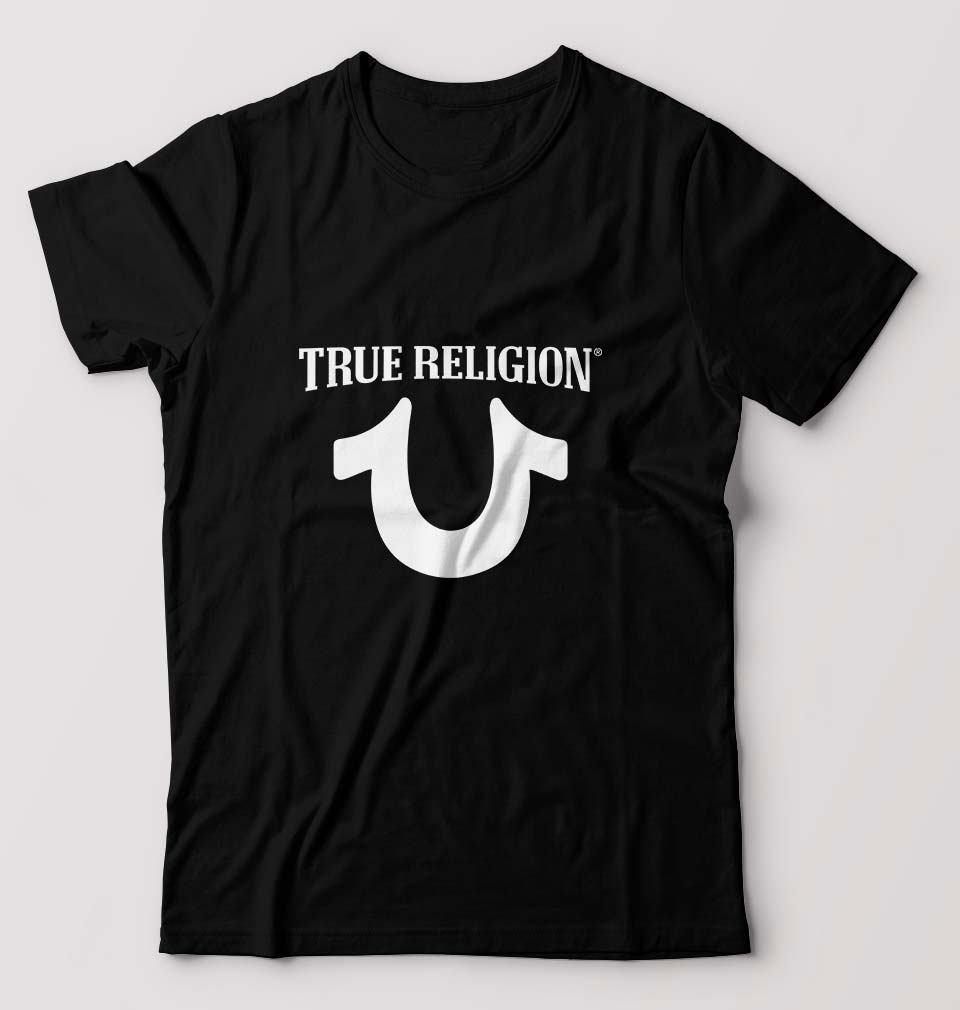 True Religion T-Shirt for Men-Black-Ektarfa.online