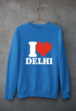 Load image into Gallery viewer, I Love Delhi Unisex Sweatshirt for Men/Women-Ektarfa.online
