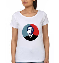 Load image into Gallery viewer, Michael Scott T-Shirt for Women-White-Ektarfa.online
