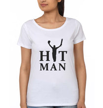 Load image into Gallery viewer, Rohit Sharma T-Shirt for Women-White-Ektarfa.online
