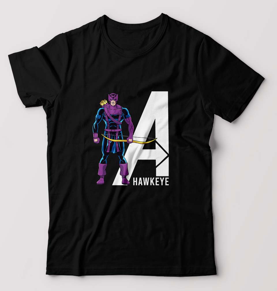 Hawkeye T-Shirt for Men-Black-Ektarfa.online