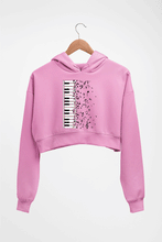 Load image into Gallery viewer, Piano Crop HOODIE FOR WOMEN-Light Baby Pink-Ektarfa.online
