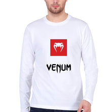 Load image into Gallery viewer, UFC Venum Full Sleeves T-Shirt for Men-White-Ektarfa.online
