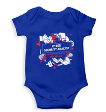 Load image into Gallery viewer, Cyber Security Kids Romper For Baby Boy/Girl-Royal blue-Ektarfa.online
