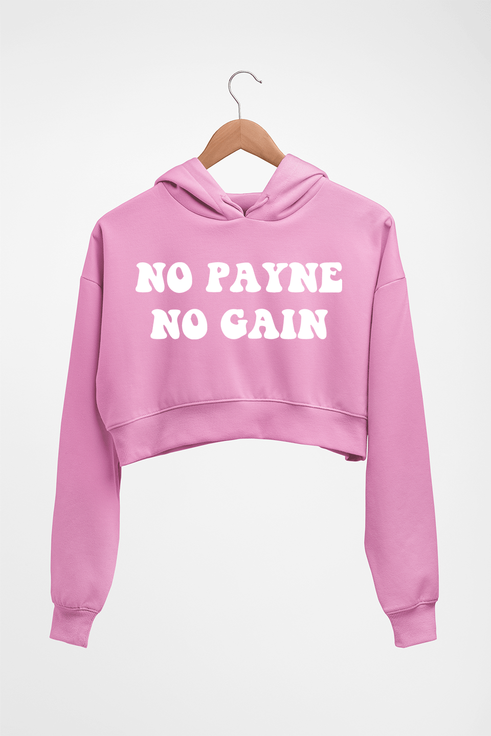 Liam Payne Crop HOODIE FOR WOMEN-Light Baby Pink-Ektarfa.online