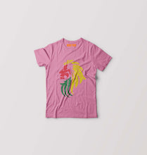 Load image into Gallery viewer, Lion Kids T-Shirt for Boy/Girl-Pink-Ektarfa.online
