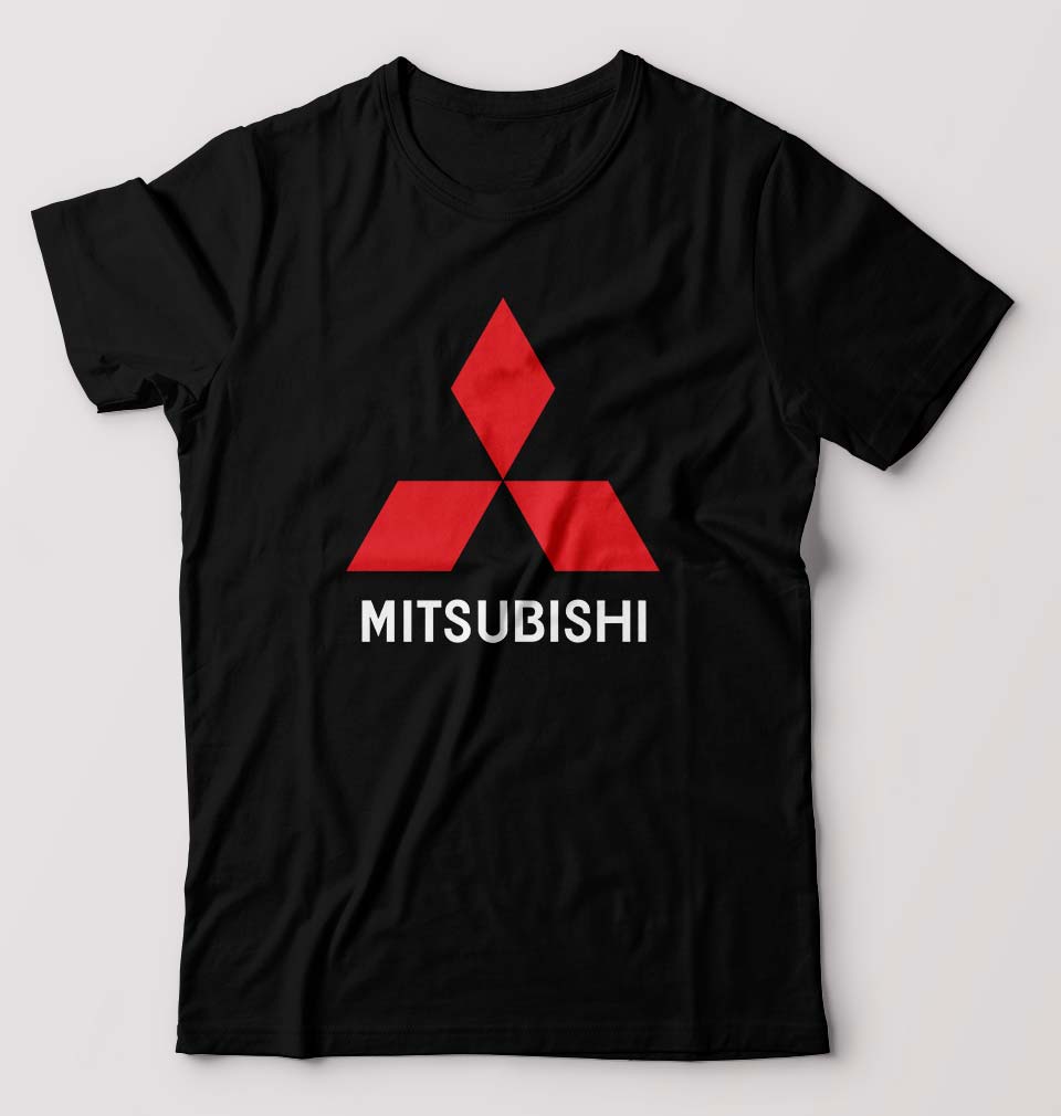 Mitsubishi T-Shirt for Men-Black-Ektarfa.online