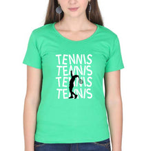Load image into Gallery viewer, Tennis T-Shirt for Women-flag green-Ektarfa.online
