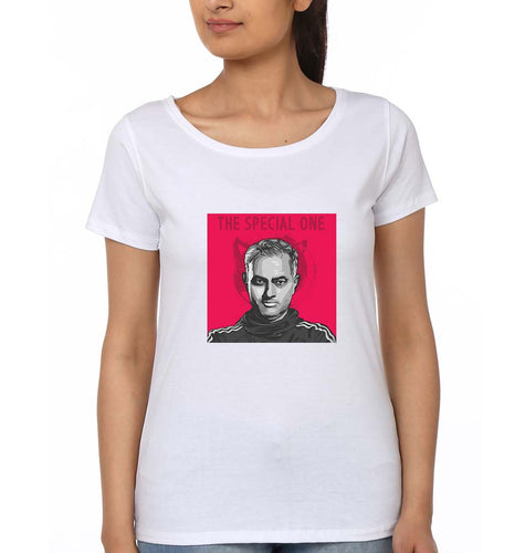 José Mourinho T-Shirt for Women-White-Ektarfa.online