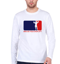 Load image into Gallery viewer, Gym Funny Full Sleeves T-Shirt for Men-White-Ektarfa.online
