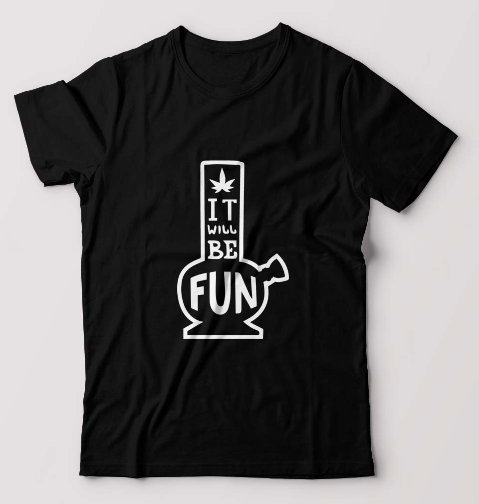 Bong T-Shirt for Men-Black-Ektarfa.online