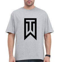 Load image into Gallery viewer, Tiger Woods Golf Oversized T-Shirt for Men-Grey-Ektarfa.online
