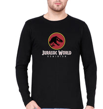 Load image into Gallery viewer, Jurassic World Full Sleeves T-Shirt for Men-Black-Ektarfa.online
