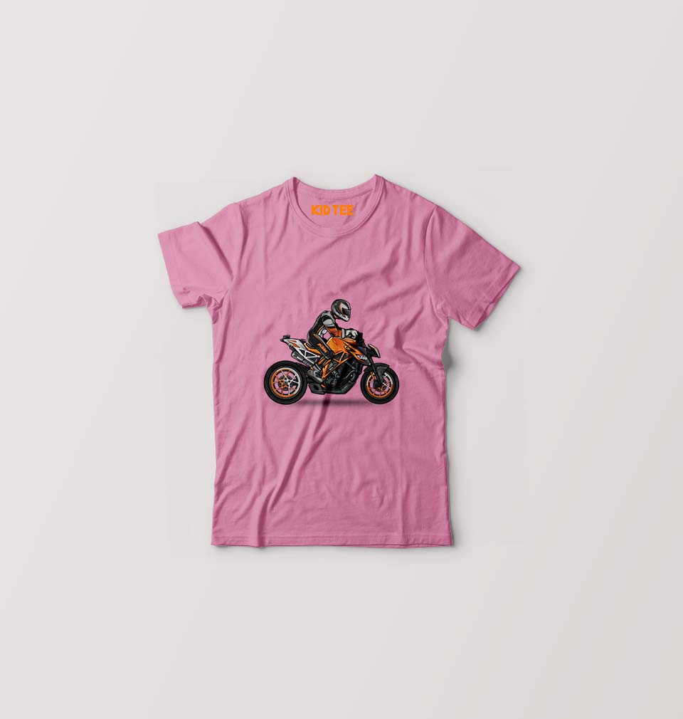 Duke Kids T-Shirt for Boy/Girl-Pink-Ektarfa.online