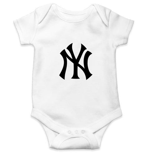 New York Yankees Kids Romper For Baby Boy/Girl-0-5 Months(18 Inches)-White-Ektarfa.online