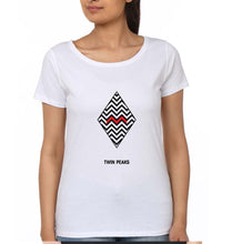 Load image into Gallery viewer, Twin Peaks T-Shirt for Women-White-Ektarfa.online
