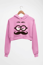 Load image into Gallery viewer, Minion Crop HOODIE FOR WOMEN-Light Baby Pink-Ektarfa.online
