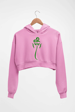Load image into Gallery viewer, Ganpati JI(Ganesh) Crop HOODIE FOR WOMEN-Light Baby Pink-Ektarfa.online
