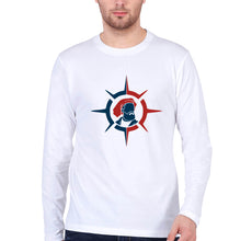 Load image into Gallery viewer, Marco Polo Full Sleeves T-Shirt for Men-White-Ektarfa.online
