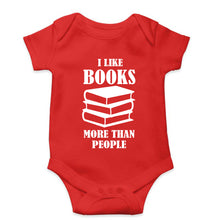 Load image into Gallery viewer, Like Books Kids Romper For Baby Boy/Girl-Red-Ektarfa.online
