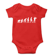 Load image into Gallery viewer, Violin Evolution Kids Romper For Baby Boy/Girl-0-5 Months(18 Inches)-Red-Ektarfa.online
