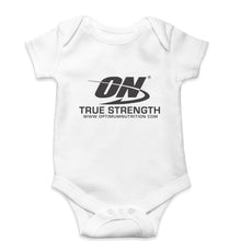 Load image into Gallery viewer, optimum nutrition Kids Romper For Baby Boy/Girl-0-5 Months(18 Inches)-White-Ektarfa.online
