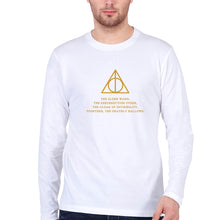 Load image into Gallery viewer, Harry Potter Full Sleeves T-Shirt for Men-White-Ektarfa.online
