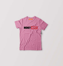 Load image into Gallery viewer, Money Heist Kids T-Shirt for Boy/Girl-Pink-Ektarfa.online
