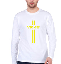 Load image into Gallery viewer, Valentino Rossi(VR 46) Full Sleeves T-Shirt for Men-White-Ektarfa.online
