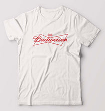 Load image into Gallery viewer, Budweiser T-Shirt for Men-White-Ektarfa.online
