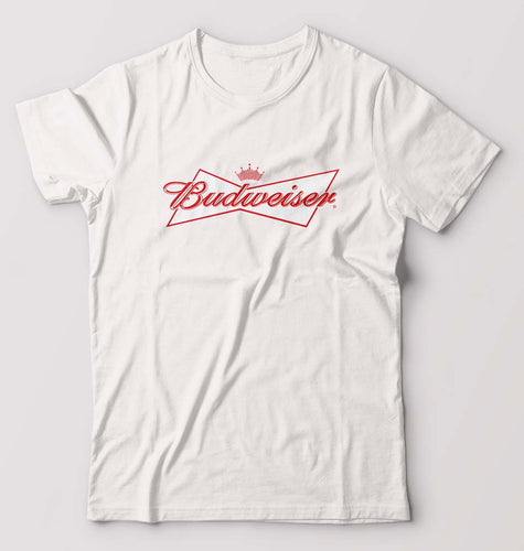 Budweiser T-Shirt for Men-White-Ektarfa.online