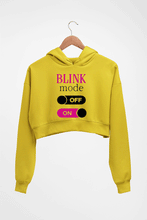 Load image into Gallery viewer, BLACKPINK Crop HOODIE FOR WOMEN-Mustard yellow-Ektarfa.online
