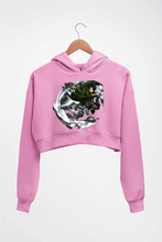 Load image into Gallery viewer, Attack on Titan Crop HOODIE FOR WOMEN-Light Baby Pink-Ektarfa.online
