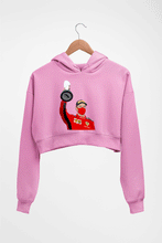 Load image into Gallery viewer, Sebastian Vettel F1 Crop HOODIE FOR WOMEN-Light Baby Pink-Ektarfa.online
